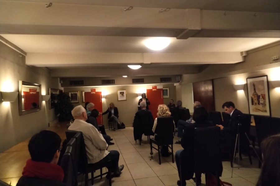 Die Podiumsdiskussion im Ratskeller